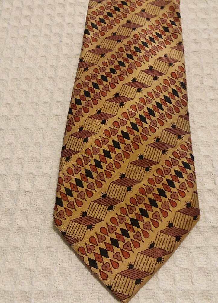 Zodiac Mens 100% Silk Tie